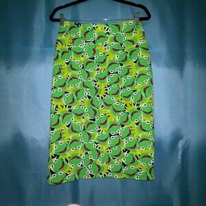 LulaRoe Cassie Kermit the Frog Skirt 3XL